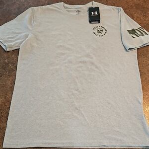 Under Armour Men's Short Sleeve Tee - Light Gray
